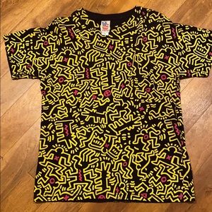 Keith Haring Junk Food print tee